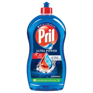Pril Liquid Dishwash Cold Active Blue 1.2L