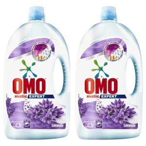 Omo Laundry Detergent Matic Lavender 2.5L X2