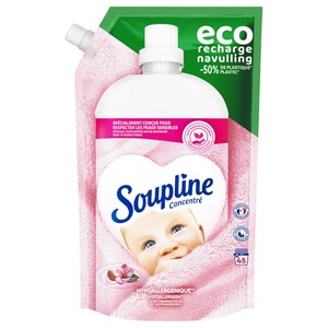 Soupline Concentre Fabric Softener Hypoallergenic 1L