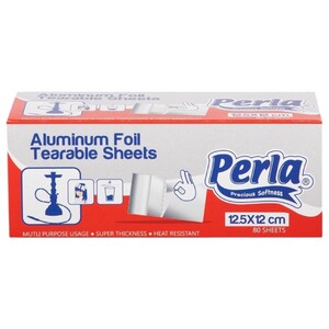 Perla Arguile Foil Tearable Sheets 12.5Cm X 12Cm 80 Sheets