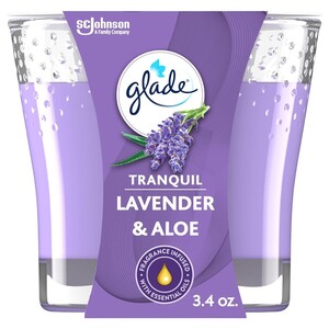 Glade Candle Lavender & Aloe 96G