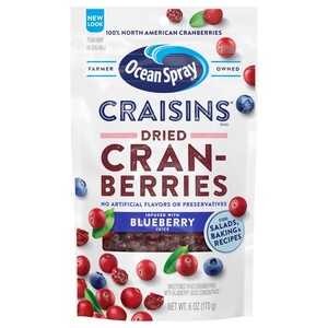 Ocean Spray Craisins Dried Cran-Berries Blueberry 170G