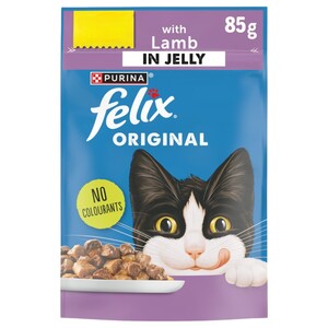Felix Original With Lamb Pouch 85G