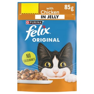 Felix Original With Chicken Pouch 85G
