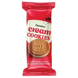 Gandour Cookies With Vanilla Cream 19G