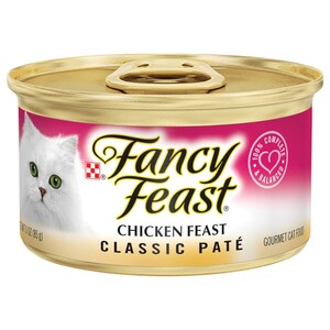 Fancy Feast Classic Grain Free Pate Cat Food Chicken Feast 85G