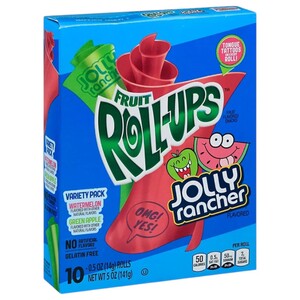 Roll-Ups Fruit Jolly Rancher 10 Pieces 141G