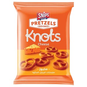 Snips Pretzels Knots Cheese 30G