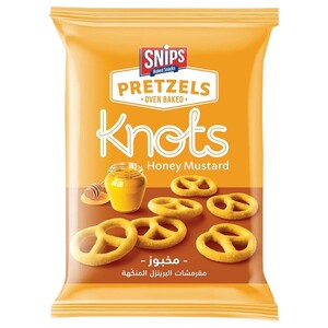 Snips Pretzels Knots Honey Mustard 30G