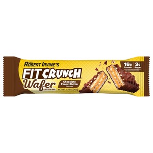 Fit Crunch Wafer Protein Bar Chocolate Peanut Butter 45G