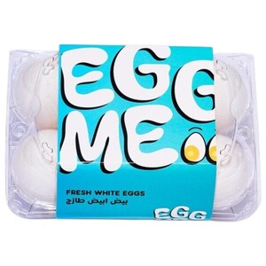 Egg Me White Eggs 6 Pieces