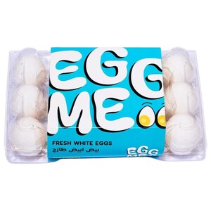 Egg Me White Eggs 15 Pieces