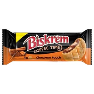 Ulker Biskrem Coffee Time Cinnamon Touch 36G