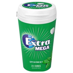 Wrigley's Extra Mega Spearmint Gum Sugar Free 51.5G