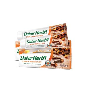 Dabur Herbal Tooth Paste Clove Gel 150G 2'S Price Offer