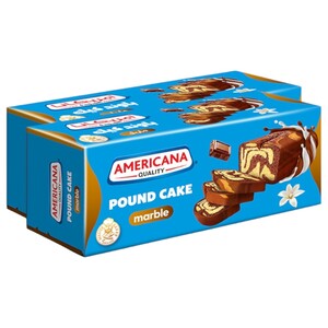Americana Pound Cake Marble 230G X2