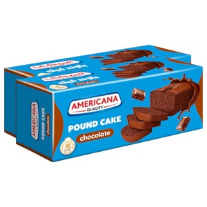 Americana Pound Cake Chocolate 230G X2