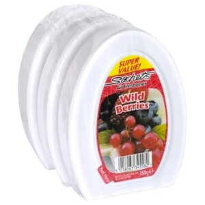 Sachets Air Freshener Solid Gel Wild Berry 150G X3