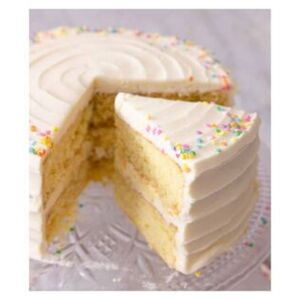 Butter Cream Cake Vanilla 2 Pcs