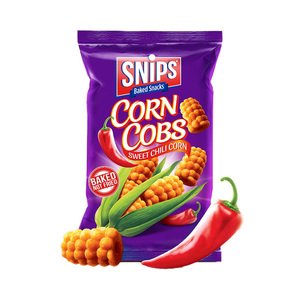 Snips Chips Corn Cobs Sweet Chili 220G