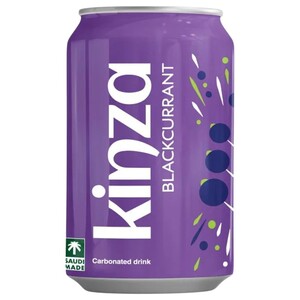 Kinza Carbonated Drink Blackcurrant 320Ml