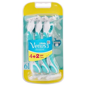 Gillette Venus 3 Sensitive 4 + 2 Free