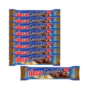 Break Wafer Delight 2 Flutes Milk Chocolate 20G 8+1 Free
