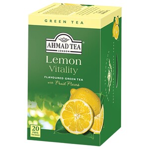 Ahmad Tea Green Tea Lemon Vitality 20 Bags
