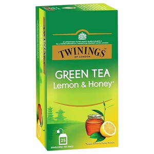 Twinings Green Tea Lemon & Honey 25 Bags
