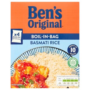 Ben's Original Boil In Bag Basmati 500G