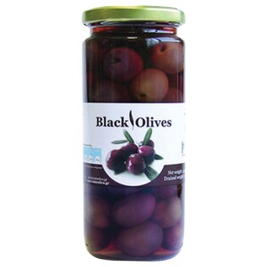 Interoliva Black Olives Jar 300G