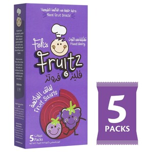 Feli's Fruitz Fruit Swirls Mixed Berry 75G