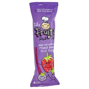 Feli's Fruitz Fruit Strips Mixed Berry 80G