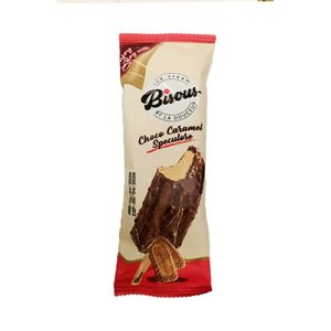 Bisous Ice Cream Popsicle Chocolate & Caramel 110G