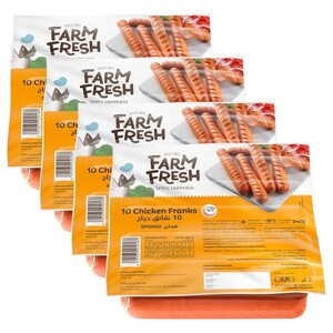 Farm Fresh Chicken Franks 340G X4