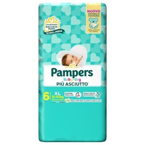 Pampers Pannolini Baby Dry 6 15-30 Kg