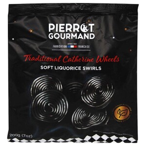 Pierrot Gourmand Soft Liquorice Swirls 200G