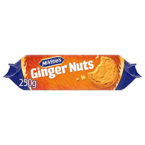 Mcvities Biscuit Ginger Nuts 250G