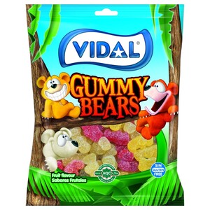 Vidal Jelly Gummy Bears 90G