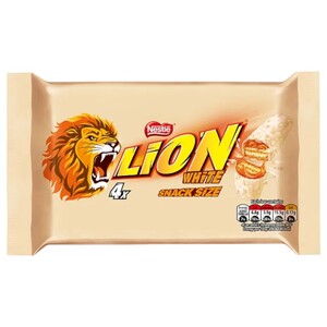 Lion White Chocolate Bar 30G X4
