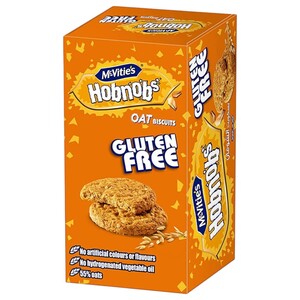 Mcvities Hobnobs Oat Biscuits Gluten Free 150G