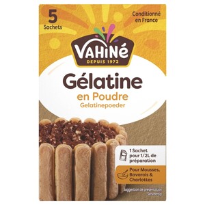 Vahine Gelatine En Poudre 5 Sachets 30G