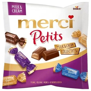 Merci Petits Milk & Cream 125G