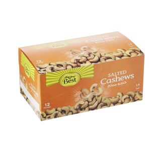 Best Salted Cashews Pouch 30G X12