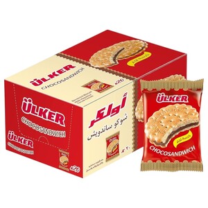 Ulker Choco Sandwich Biscuit 23.5G X24