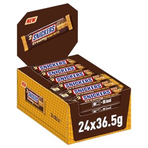 Snickers Chocolate Creamy Peanut Butter 36.5G X24
