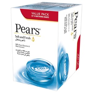 Pears Soap Soft & Fresh 125G X4