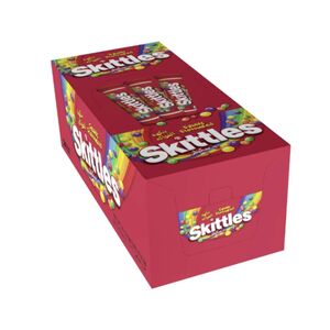 Skittles Wildberry Candy Tube, 30.6 Gr X24