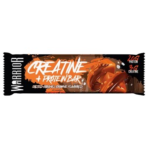 Warrior Creatine + Protein Bar Salted Caramel Brownie 75G