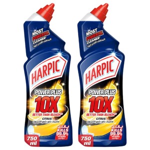 Harpic Power Plus Toilet Cleaner Citrus 750Ml -30% Off